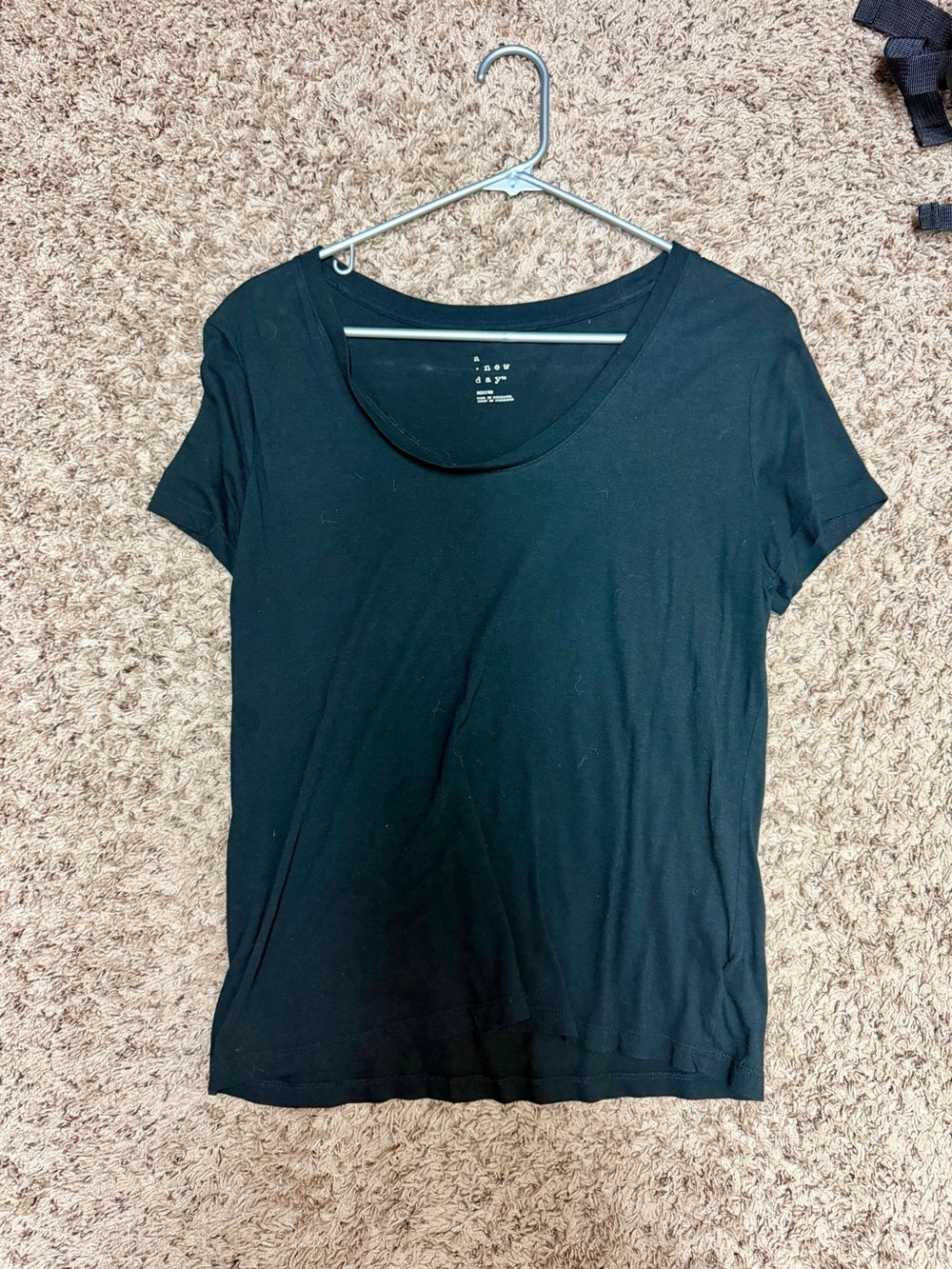 A New Day - Black Scoop Neck Women's Tee